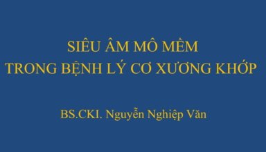 Siêu âm mô mềm trong bệnh lý cơ xương khớp