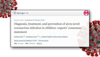 Chan doan, dieu tri va du phong nhiem 2019 novel coronavirus o tre em