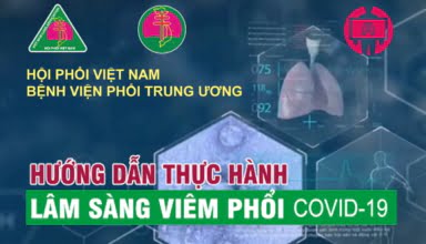 Huong dan thuc hanh lam sang viem phoi COVID-19, BV Phoi TW